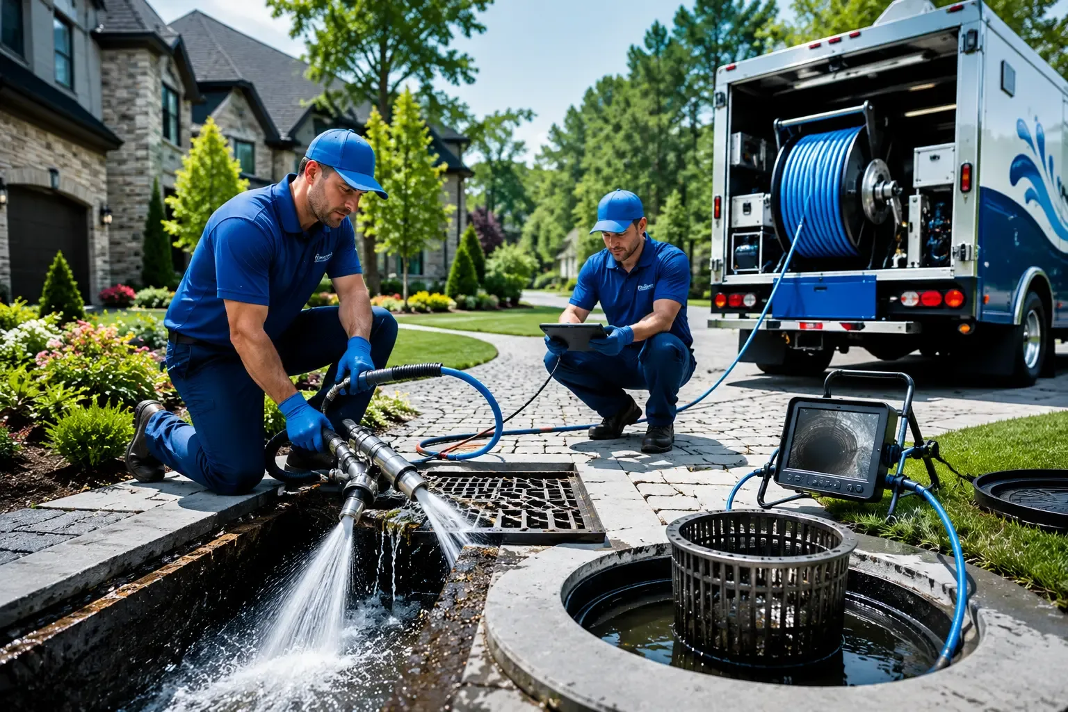 Local outdoor drain cleaning professionals in Finleyville, PA
